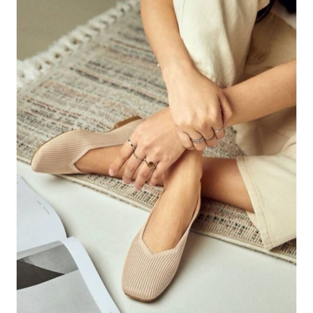 VIVAIA Square Toes Ballet Flat 10.5
